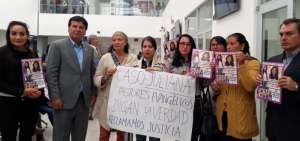 Familiares de Juliana Campoverde, en la audiencia de reformulaci&oacute;n de cargos en noviembre de 2018.
