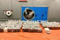 1,1 toneladas de cocaína provenientes de Ecuador fueron incautadas en el Puerto de Rótterdam. 