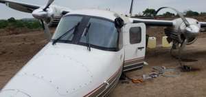 Detenidos tras ca&iacute;da de avioneta en Montecristi son procesados por transporte ilegal de hidrocarburos