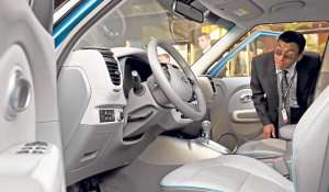 En d&iacute;as pasados, la empresa KIA mostr&oacute; en Quito un modelo de veh&iacute;culo el&eacute;ctrico Soul Ev que ser&iacute;a comercializado este a&ntilde;o en el pa&iacute;s. Foto:John Guevara / El Tel&eacute;grafo