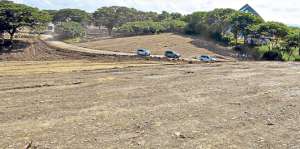 Una vista a&eacute;rea del santuario de la Divina Misericordia, ubicado en la v&iacute;a a la Costa. Foto: Lylibeth Coloma / El Tel&eacute;grafo