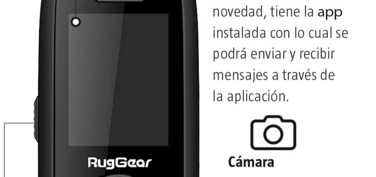 RugGear, un celular b&aacute;sico, pero actual