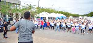 Carrera de 3K para mantener un nivel de vida saludable y evitar enfermedades