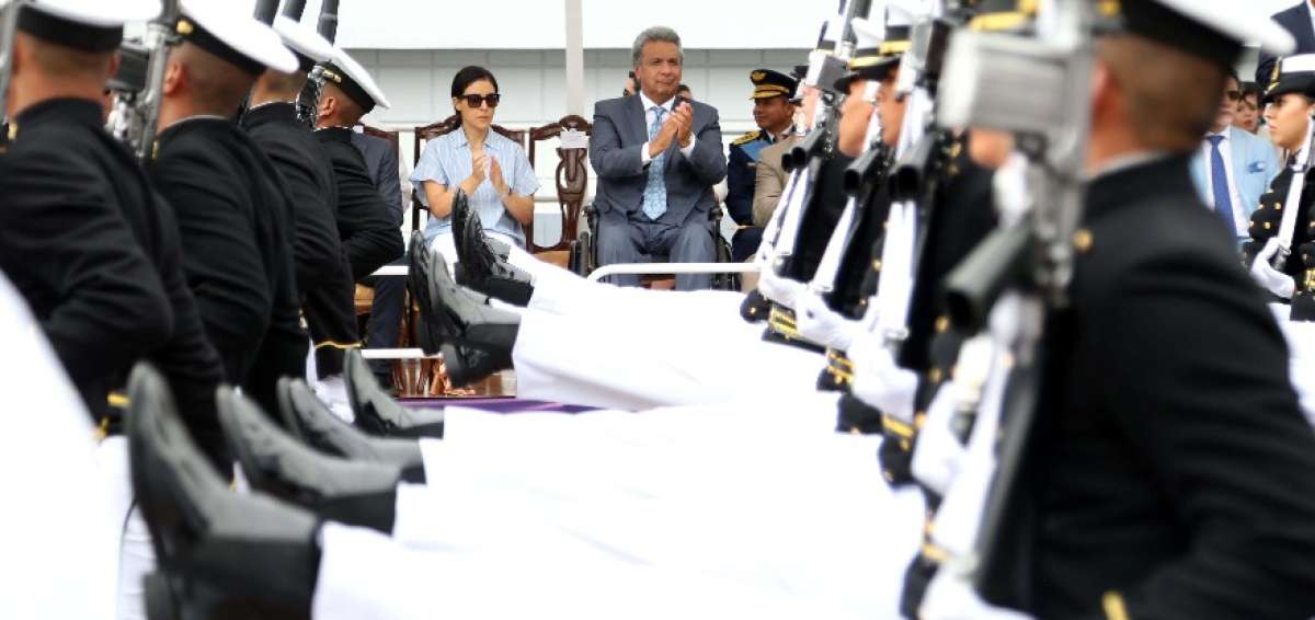 Presidente Moreno insta a las FF.AA. que se sumen al Di&aacute;logo Nacional