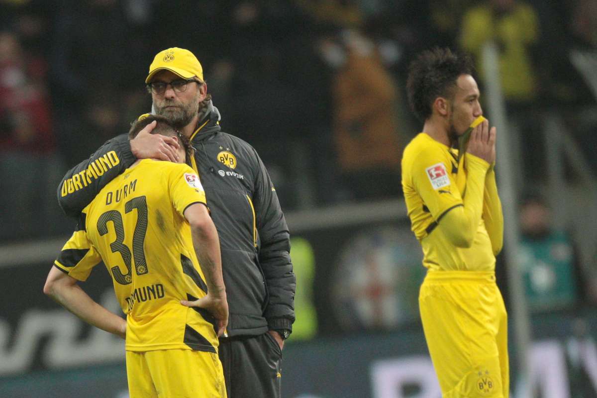 Borussia Dortmund solo ha ganado 3 partidos en 13 fechas disputadas en la Bundesliga. Foto: AFP