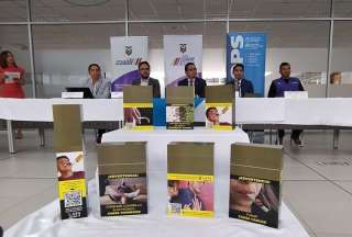 Estas son las advertencias sanitarias para empaques de tabaco.