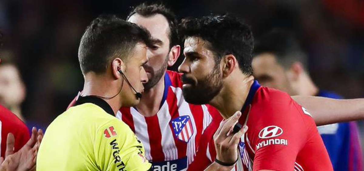 Fin de la temporada para Costa, suspendido ocho partidos de Liga