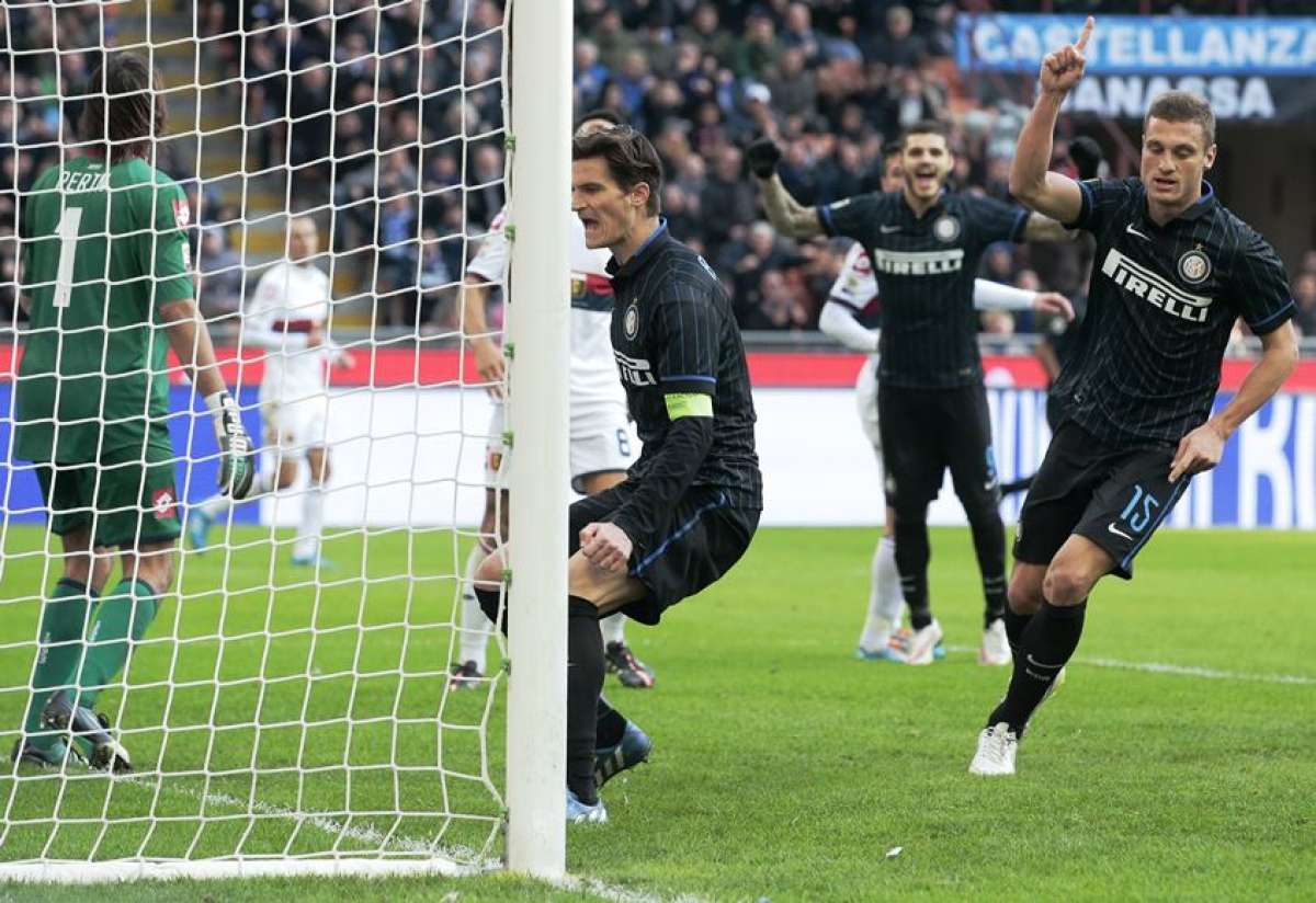 Con los tres puntos, el Inter pasa de la 12&ordf; a la 8&ordf; posici&oacute;n de la clasificaci&oacute;n. Foto: Agencia AFP