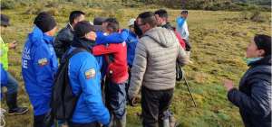 El ciudadano estuvo tres d&iacute;as extraviado y se emocion&oacute; al ser rescatado.