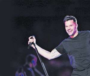 $ 3.500 para ver show de Ricky Martin