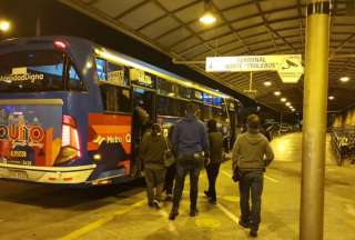 El transporte municipal sufre de irregularidades por las protestas en Quito.