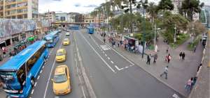 El parque 12 de Noviembre es una de las zonas con mayor concurrencia diaria de extranjeros, en especial de ciudadanos procedentes de Venezuela.