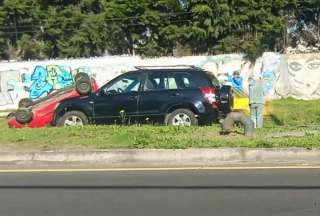 Dos personas resultaron heridas tras un siniestro de tránsito