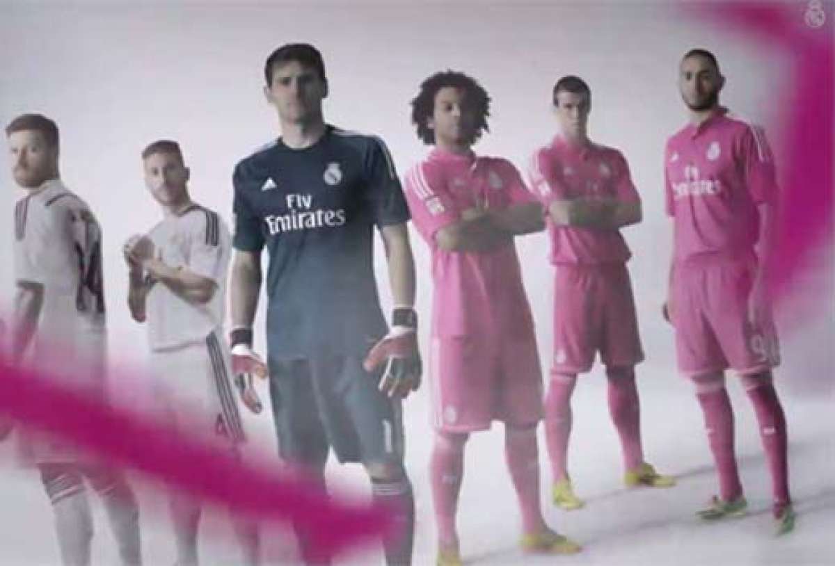El Real Madrid da protagonismo al fucsia en sus nuevas equipaciones (VIDEO)