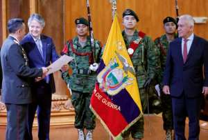 Presidente Guillermo Lasso participó de la ceremonia por el centenario de la Academia de Guerra del Ejército