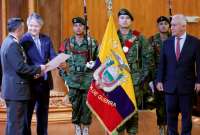 Presidente Guillermo Lasso participó de la ceremonia por el centenario de la Academia de Guerra del Ejército