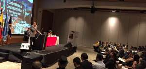 El taller se realiza en el Centro de Convenciones Evento y Negocios Quorum, en Cumbay&aacute;.