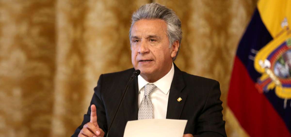 El presidente de la Rep&uacute;blica, Len&iacute;n Moreno, dio detalles sobre los 4 ejes y 14 medidas para la aplicaci&oacute;n del programa econ&oacute;mico.