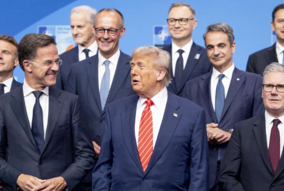 Durante la cumbre de la OTAN, en junio de 2025.