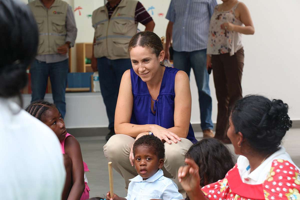 Cecilia Vaca estar&aacute; a cargo del Ministerio del Deporte hasta que se designe a otra persona. Foto: Ministerio Coordinador de Desarrollo Social de Ecuador