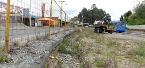 El sector Milchichig es el m&aacute;s afectado por las obras del tranv&iacute;a. El anterior a&ntilde;o los trabajos fueron abandonados por la empresa espa&ntilde;ola encargada.