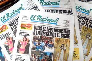 Los defensores del diario ElNacional reconocieron la omisi&oacute;n durante la audiencia de sustanciaci&oacute;n. Foto: Fabricio Cruz.