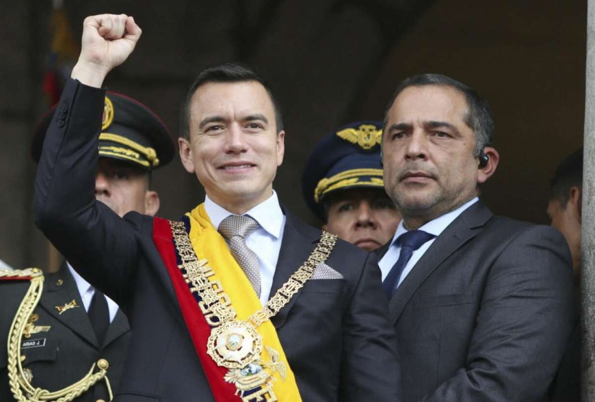 El presidente, Daniel Noboa hizo el anuncio. 