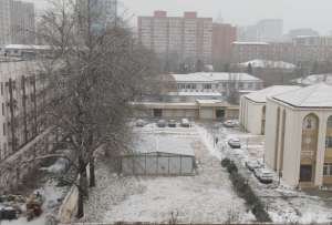 En Beijing cayó este viernes 12 de diciembre la primera nevada.