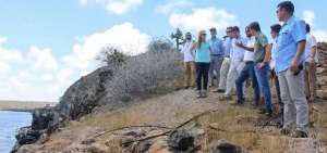 El vicepresidente Otto Sonnenholzner recorri&oacute; las islas Gal&aacute;pagos la semana pasada.