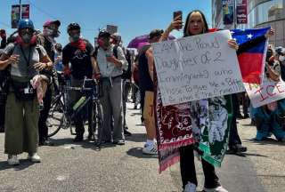 Manifestaciones en Los Ángeles, Estados Unidos