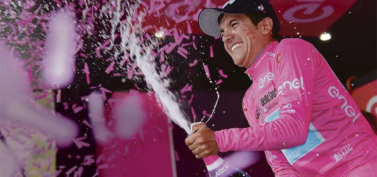 Carapaz es el l&iacute;der del Giro de Italia al ganar la etapa 14
