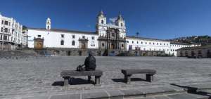 Los espacios p&uacute;blicos, como la plaza de San Franciso, han perdido su bullicio.