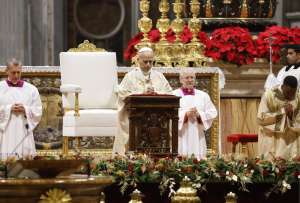 El papa Le&oacute;n XIV oficializ&oacute; la misa de Navidad