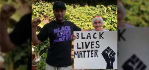 Tom Morello (Rage Against the Machine), junto a su madre Mary Morello. 