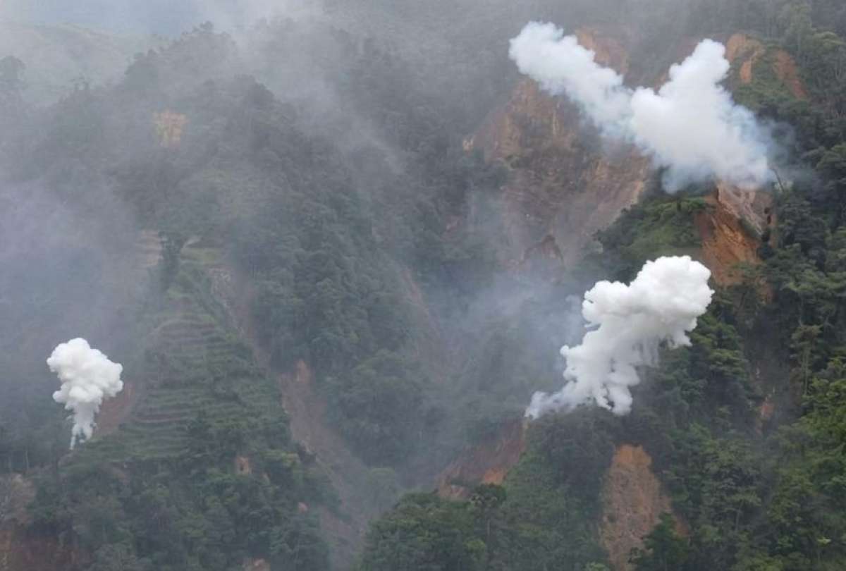 El operativo militar en Chical incluy&oacute; el uso de helic&oacute;pteros, morteros y veh&iacute;culos blindados en una zona afectada por miner&iacute;a ilegal.