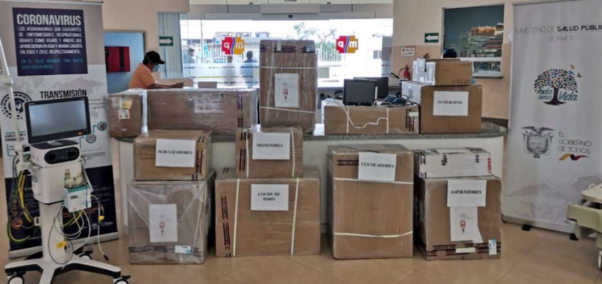 Hospital de Gal&aacute;pagos recibe equipos biom&eacute;dicos