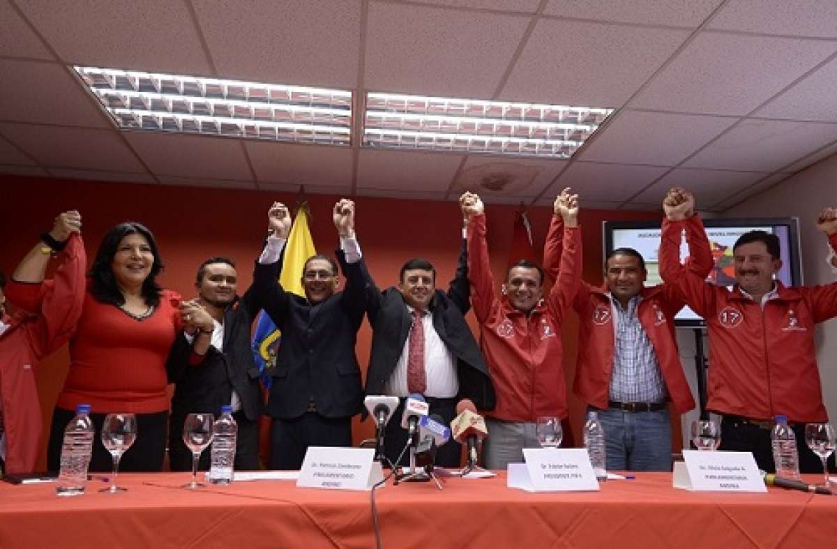 El Partido Socialista ratific&oacute; su apoyo a la gesti&oacute;n del presidente Rafael Correa.  Foto: John Guevara / El Tel&eacute;grafo