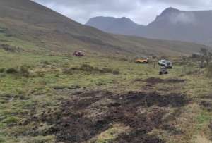 Veh&iacute;culos 4x4 ingresaron de forma ilegal al Parque Nacional Cajas de Cuenca y causaron un da&ntilde;o ambiental. 