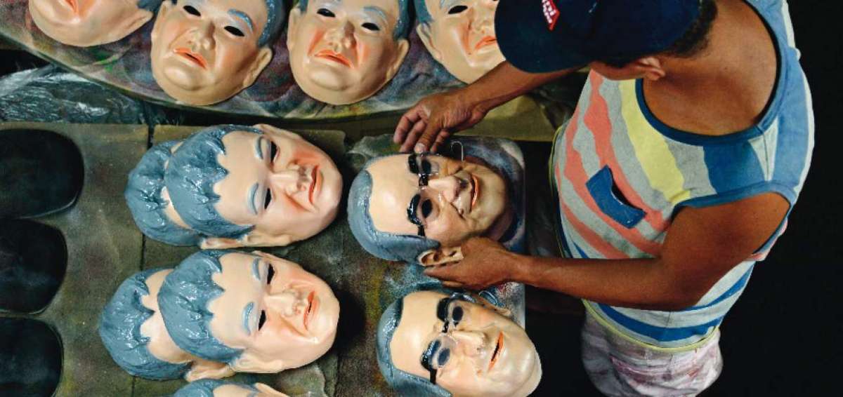 Caretas para el Carnaval de R&iacute;o