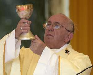 Homil&iacute;a del Papa en Misa en Santuario de la Virgen de Caacup&eacute;, Paraguay