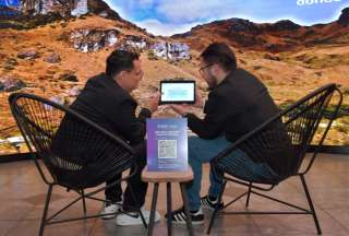 PUCE presentó su nueva plataforma educativa digital hoy.