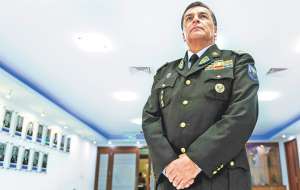 El Gral. Fausto Tamayo Cevallos indic&oacute; que su gesti&oacute;n de trabajo le dar&aacute; un impulso a la educaci&oacute;n de polic&iacute;as. Foto: Andr&eacute;s Darquea / El Tel&eacute;grafo
