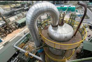 La Refiner&iacute;a Estatal Esmeraldas opera desde mayo de 1977.