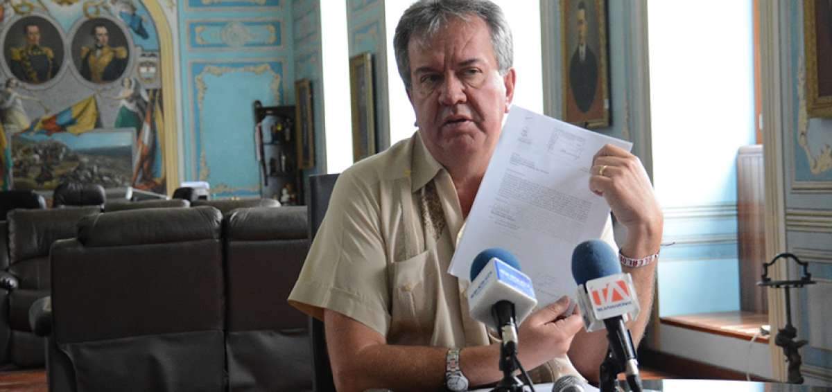 &Aacute;lvaro Castillo Aguirre, alcalde de Ibarra.