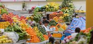 Los comerciantes del Mercado I&ntilde;aquito se han visto afectados por el precio elevado del pl&aacute;tano verde.