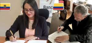 Bancos Central de Ecuador y Colombia suscriben acuerdo de cooperaci&oacute;n rec&iacute;proca