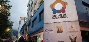 En la Unidad de Flagrancia de Quito se realiz&oacute; la audiencia donde la fiscal expuso los cargos a los aprehendidos.