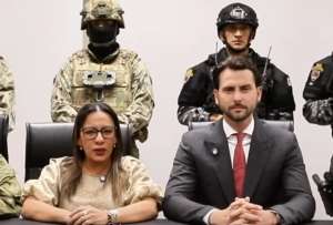 La ministra Zaida Rovira y el presidende del Legislativo, Niels Olsen, mostraron su rechazo a la decisión tomada por la Corte Constitucional. 