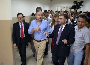 El directivo expres&oacute; que la intervenci&oacute;n se mantendr&aacute; hasta que el hospital est&eacute; bien reestructurado. Foto: Jos&eacute; Mor&aacute;n / El Tel&eacute;grafo 