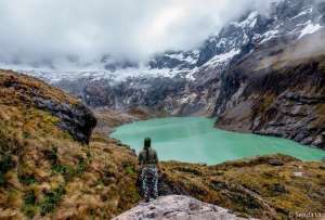 Las rutas hacia las lagunas del volcán El Altar estarán cerradas por el fuerte temporal invernal.